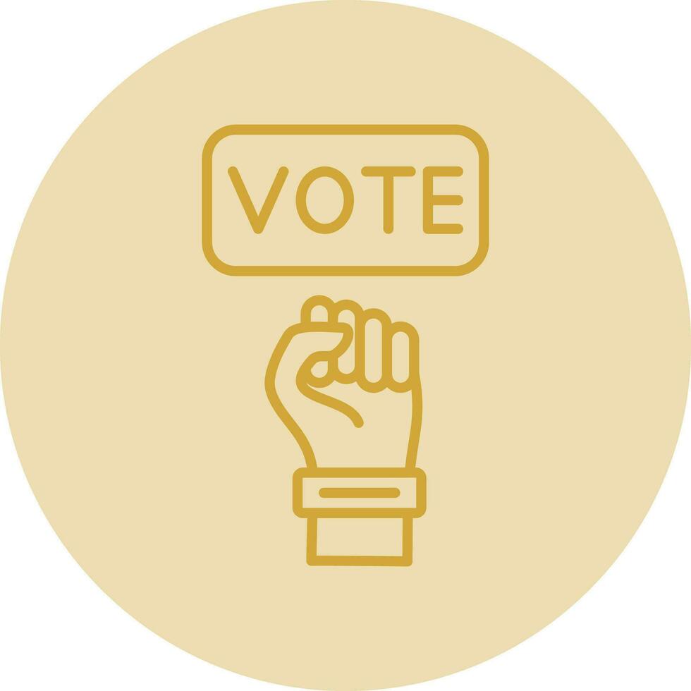 Vote Vector Icon Design