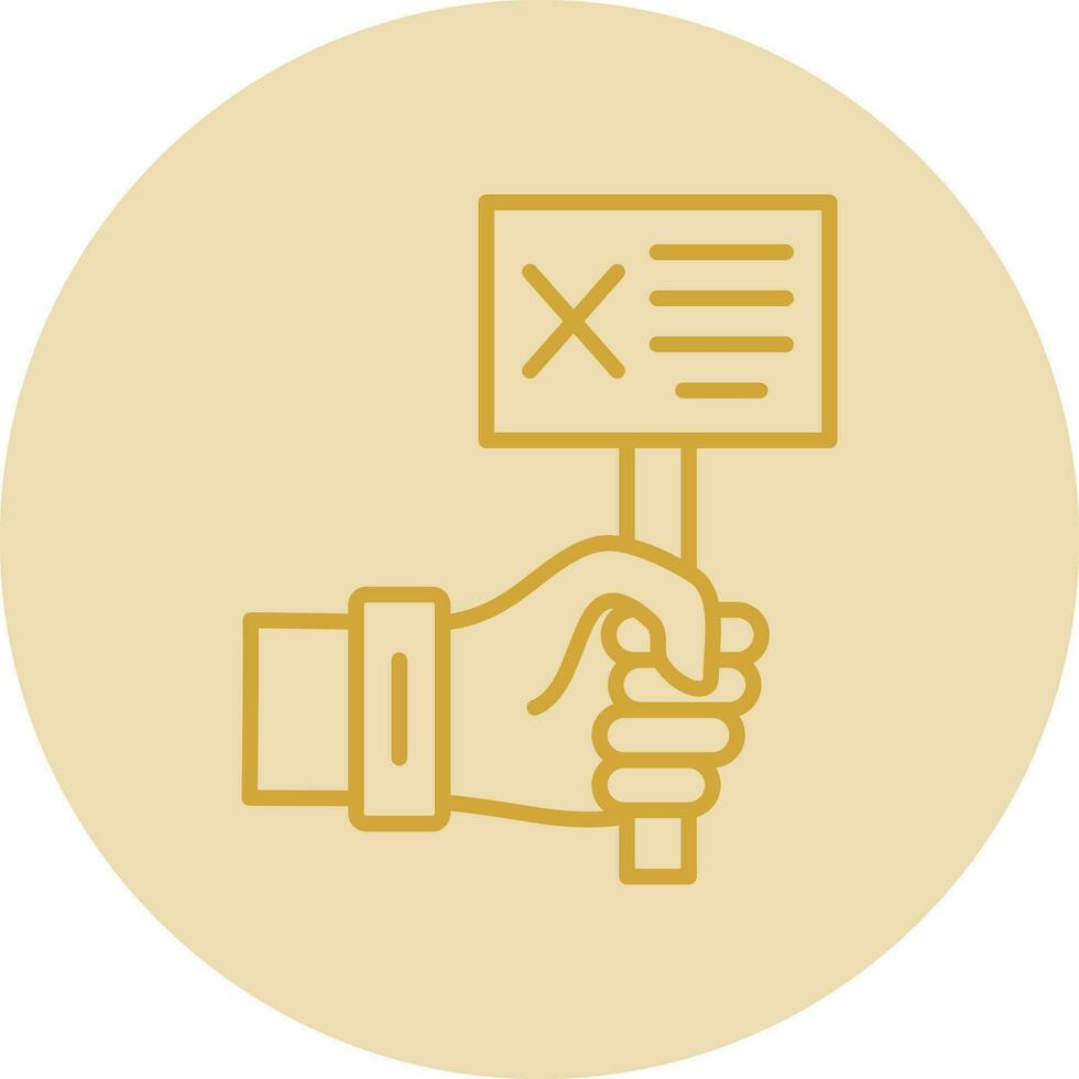 Protest Vector Icon Design