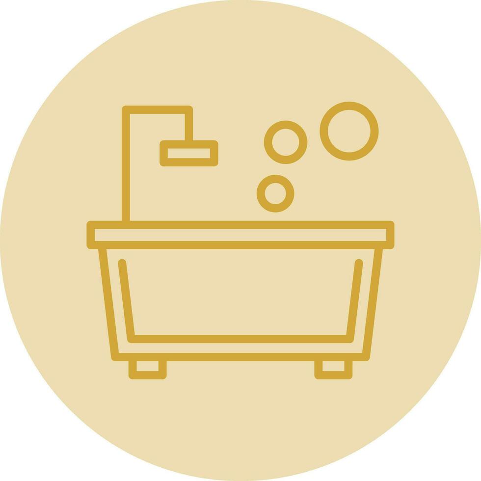 Bath Vector Icon Design