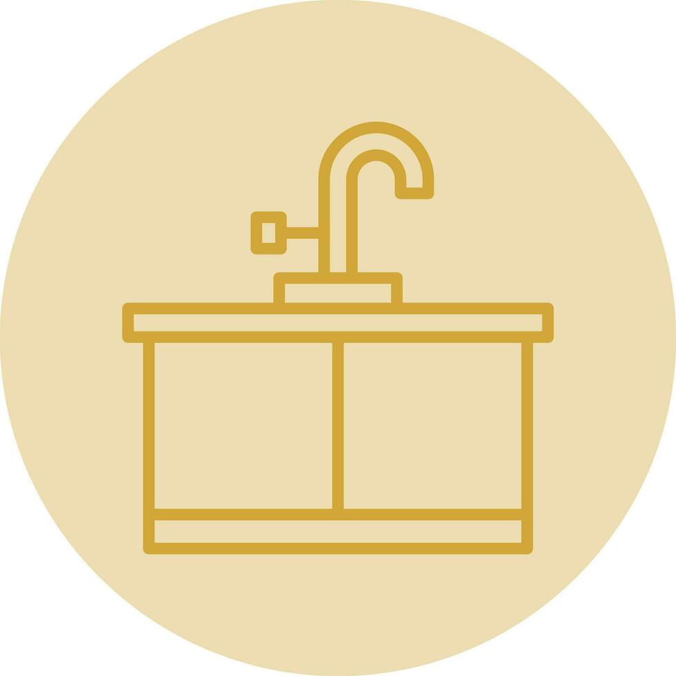 Kitchen Sink Vector Icon Design