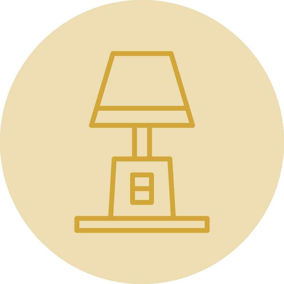 Lamp Vector Icon Design