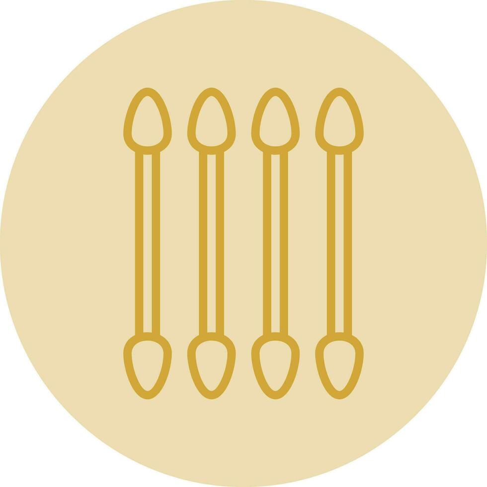 Swab Vector Icon Design