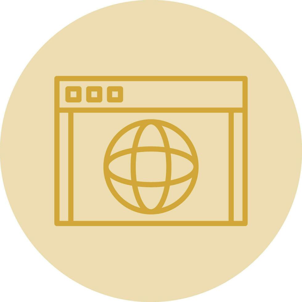 Web site Vector Icon Design