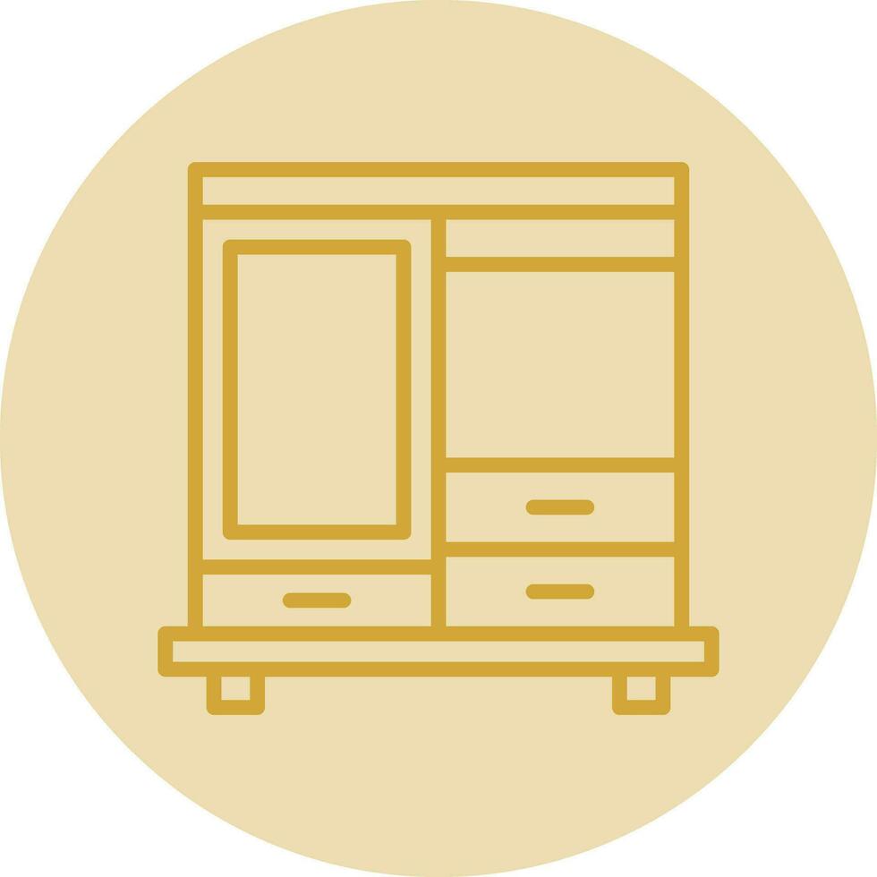 Wardrobe Vector Icon Design