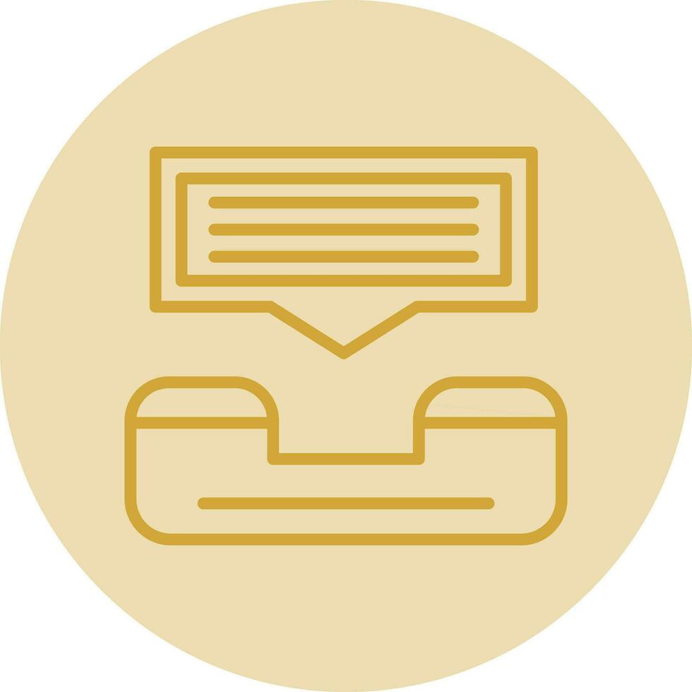Help line Vector Icon Design