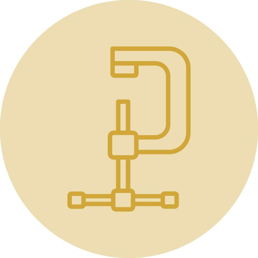 Clamp Vector Icon Design