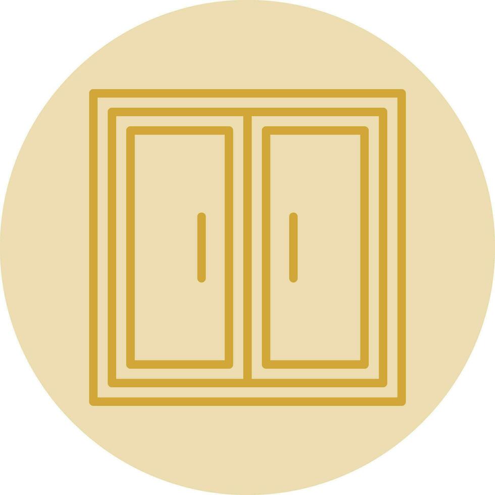 Window Vector Icon Design