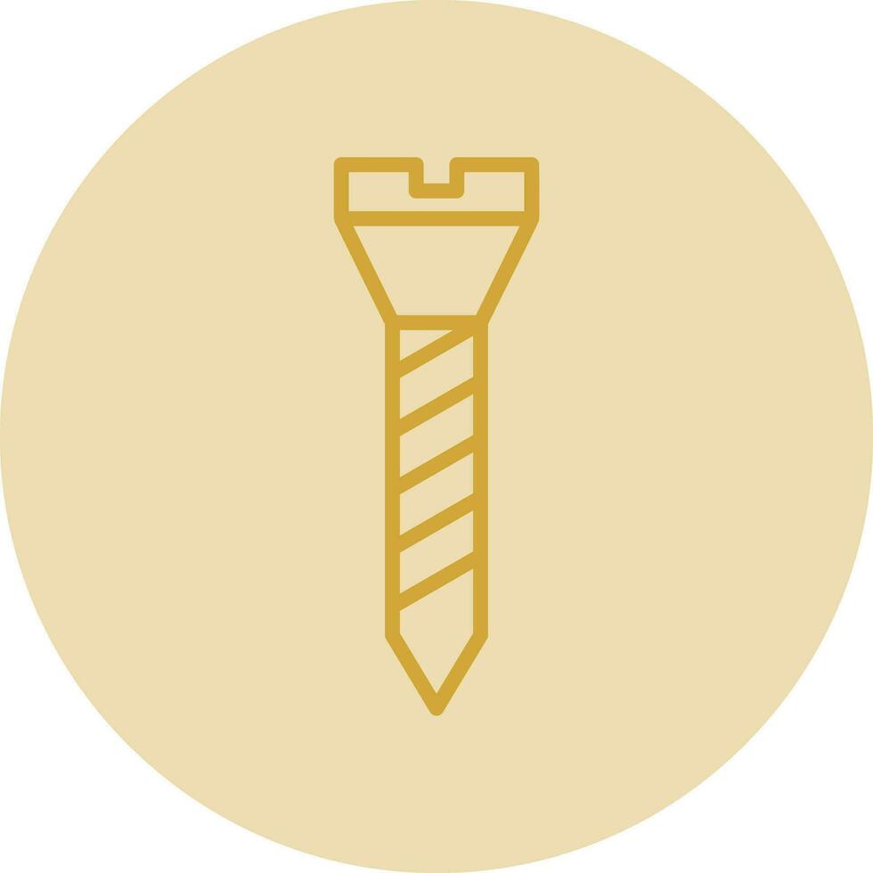 Screw Vector Icon Design