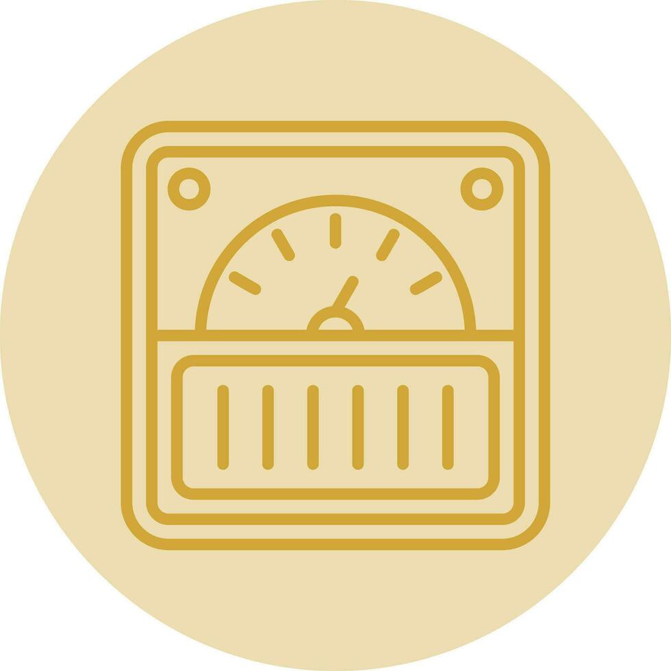 Meter Vector Icon Design