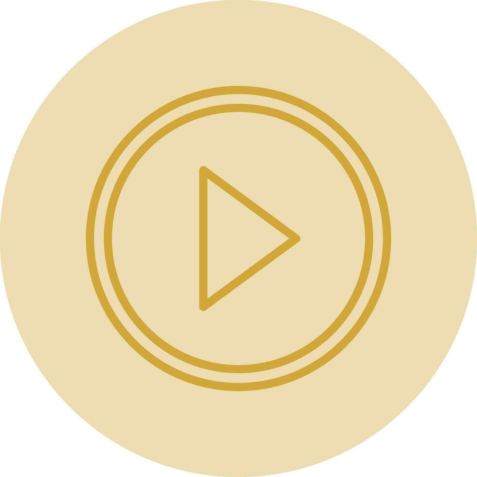 Play Button Vector Icon Design