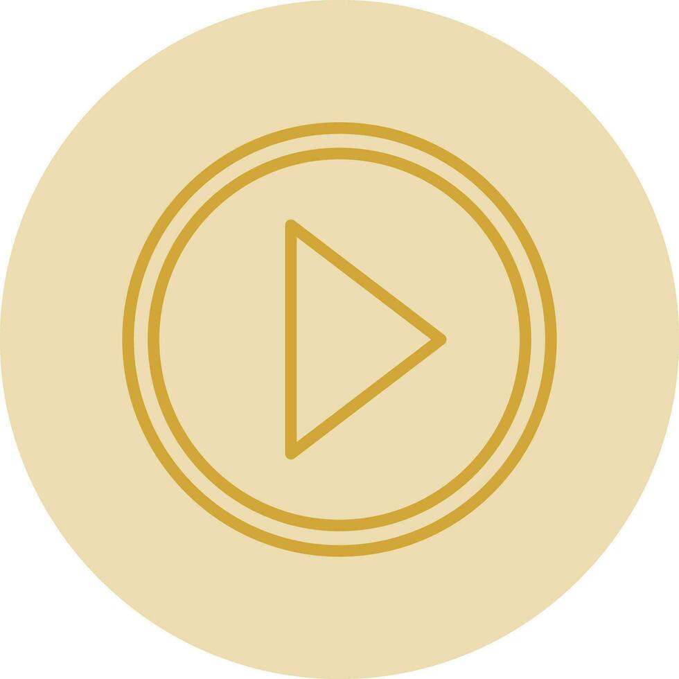 Play Sign Vector Icon Design