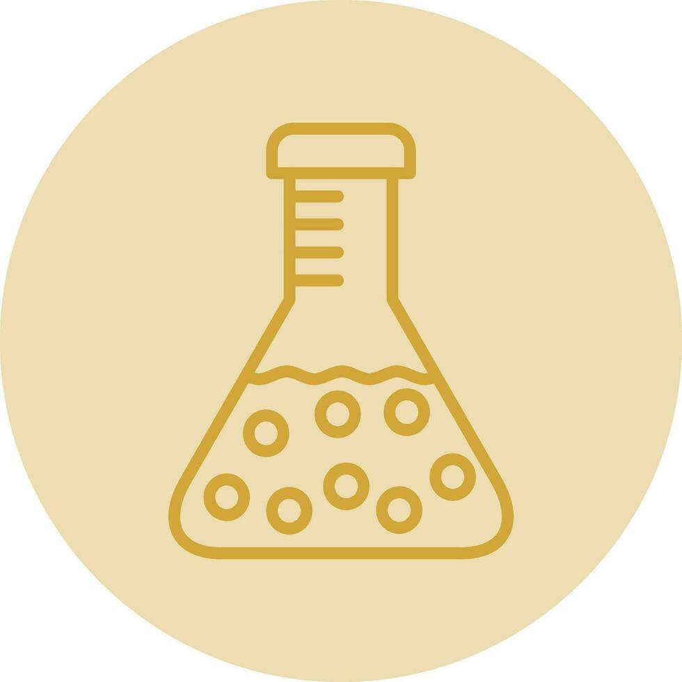 Flask Vector Icon Design