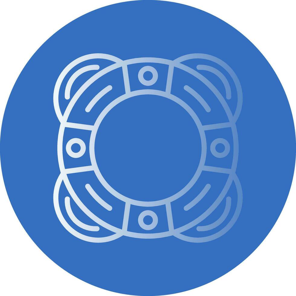 Lifesaver Vector Icon Design
