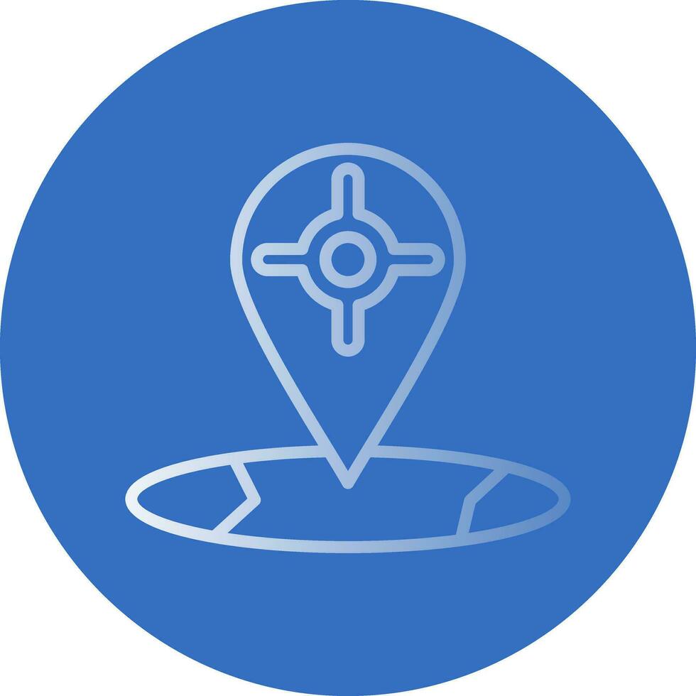 Tracker Vector Icon Design