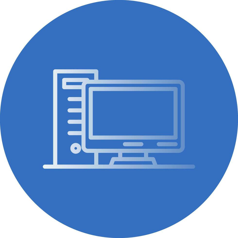 Computer Vector Icon Design