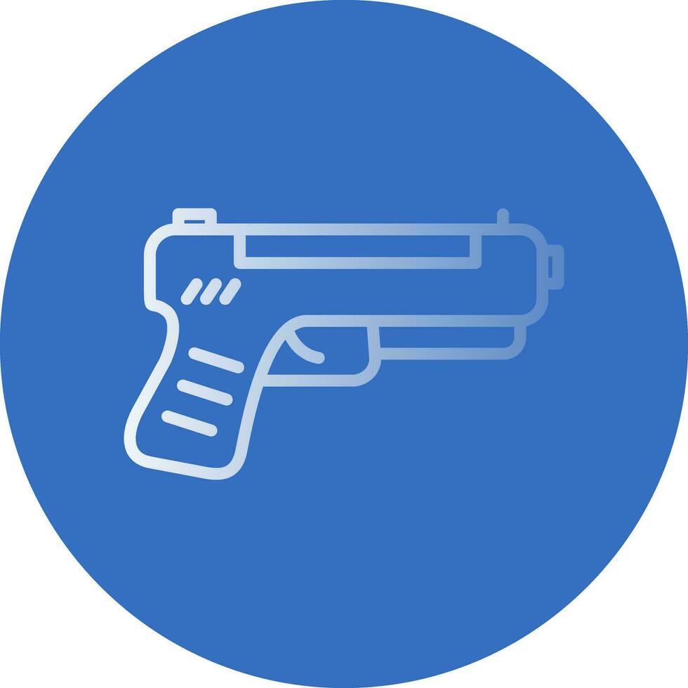 pistola vector icono diseño