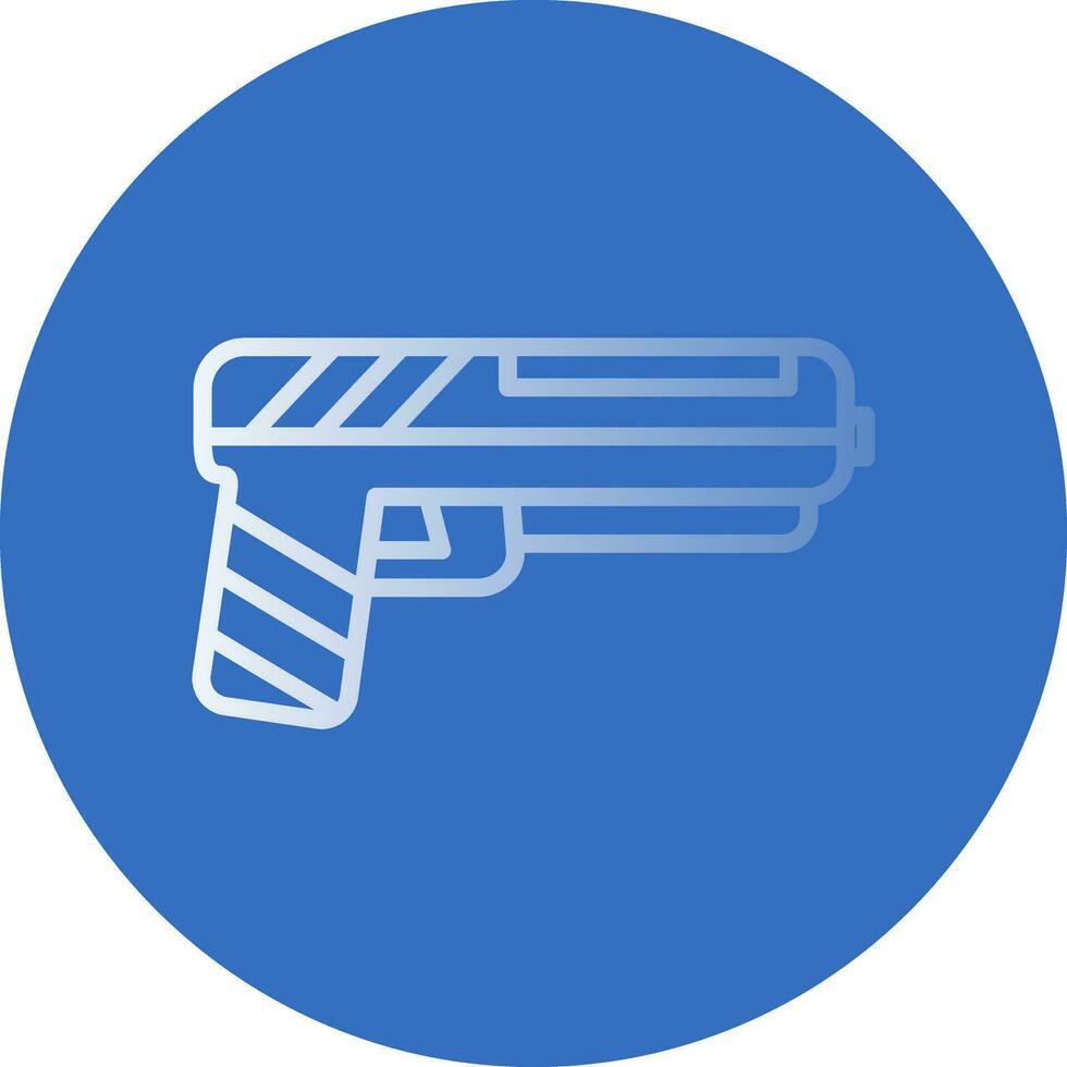 pistola vector icono diseño