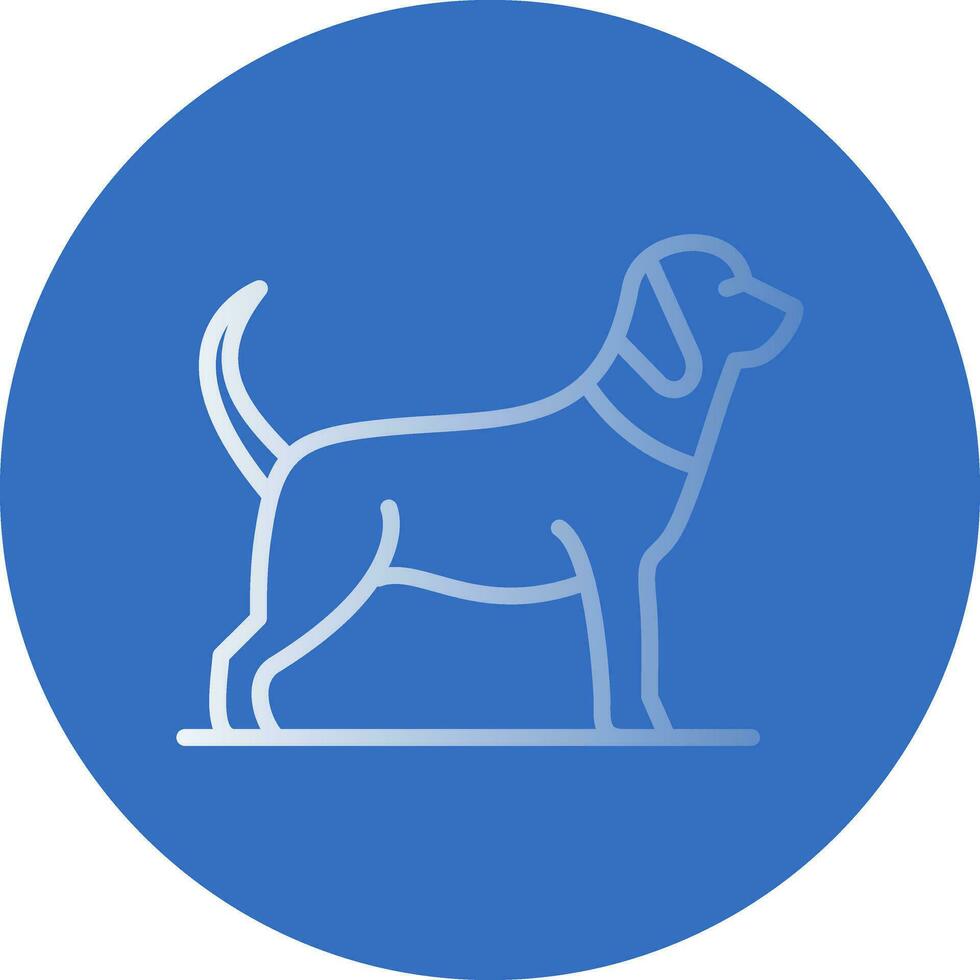 Dog Vector Icon Design