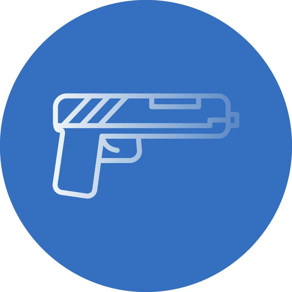 diseño de icono de vector de pistola