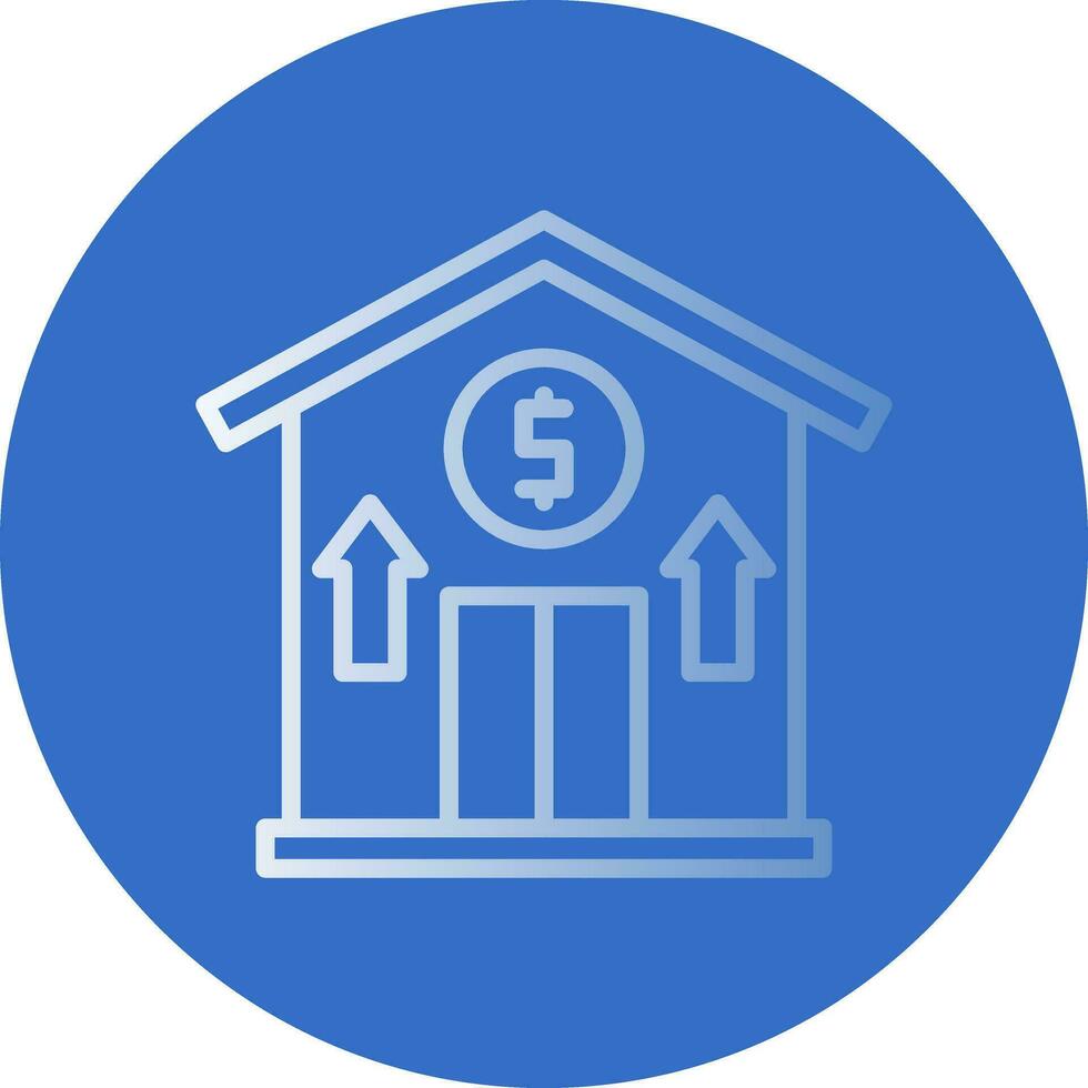 House Value Vector Icon Design