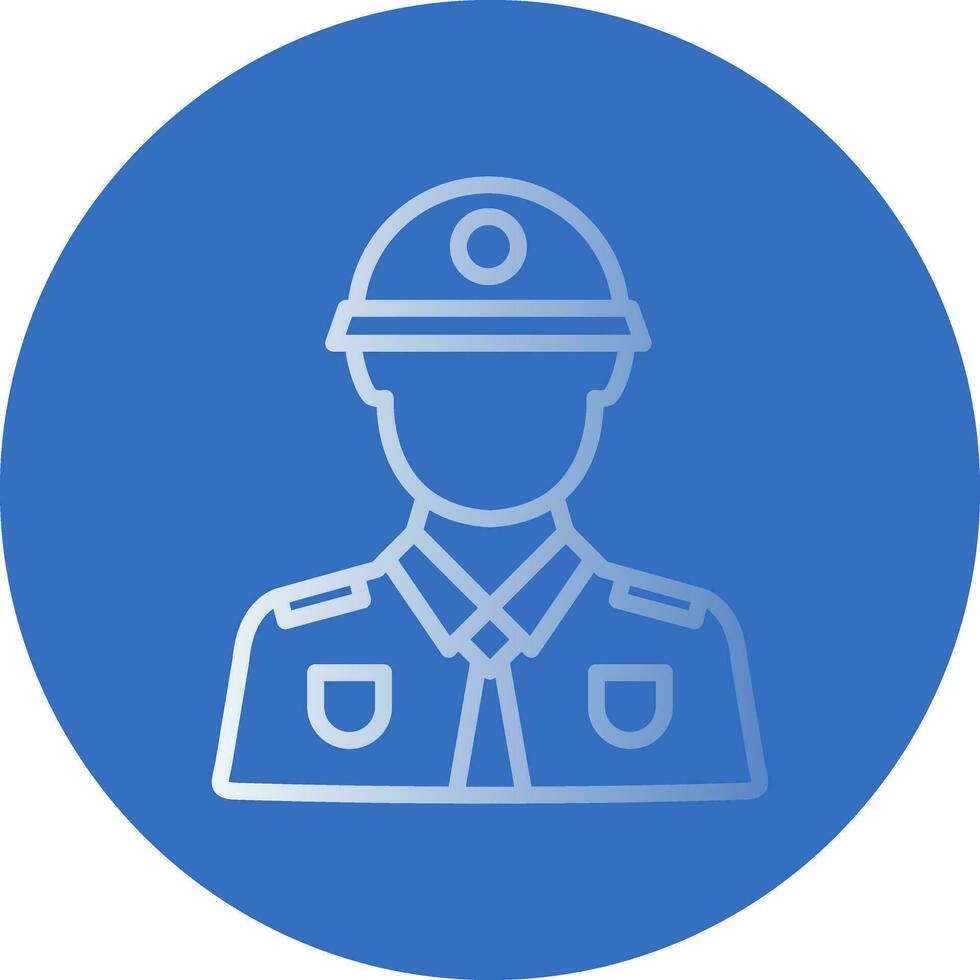 Soldier Vector Icon Design