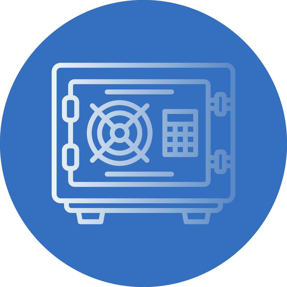 Safe box Vector Icon Design