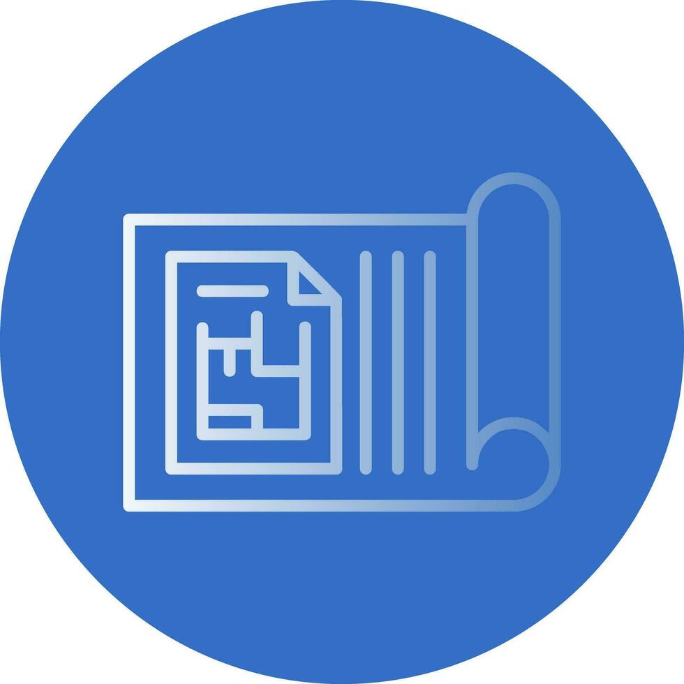 Blueprint Vector Icon Design