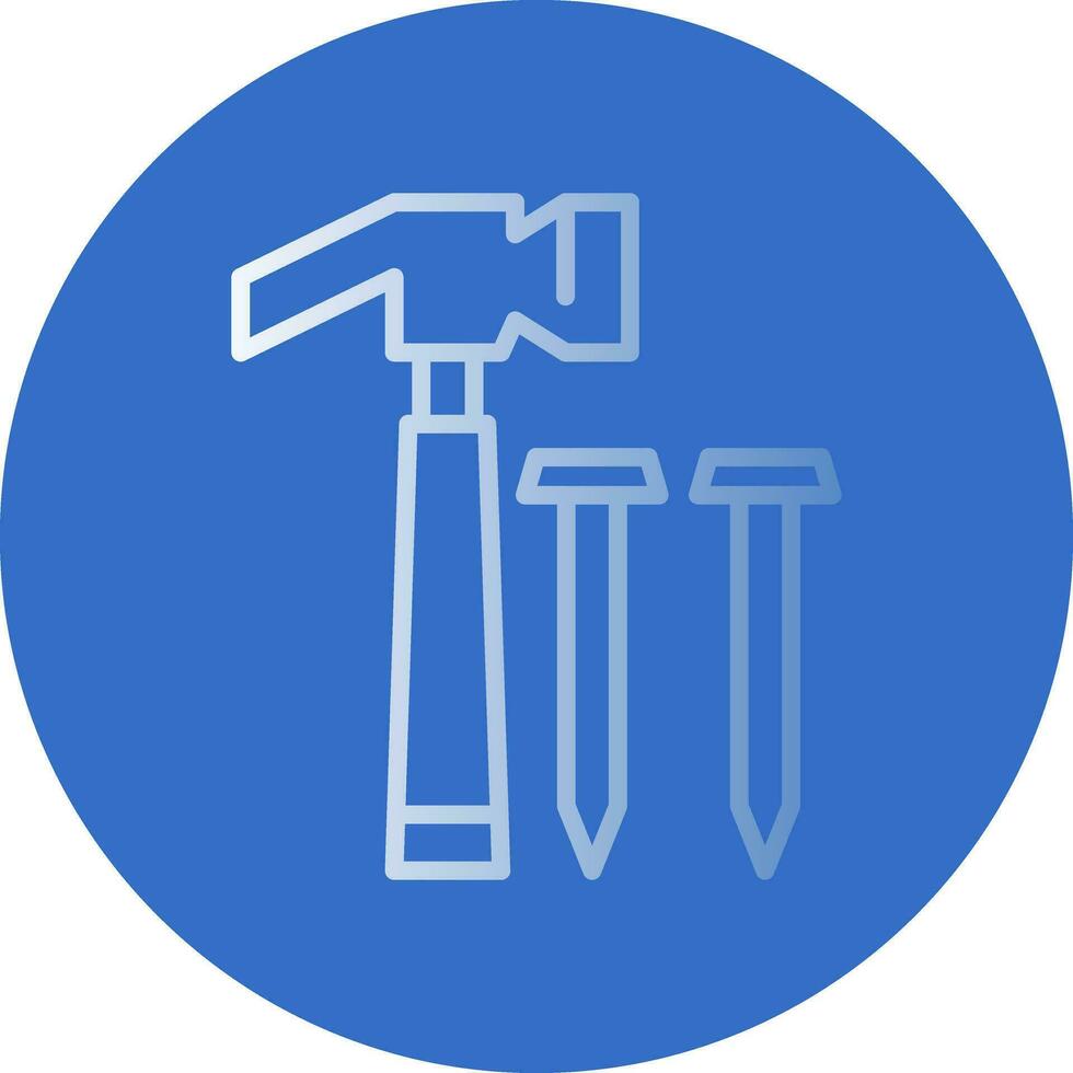 Hammer Vector Icon Design