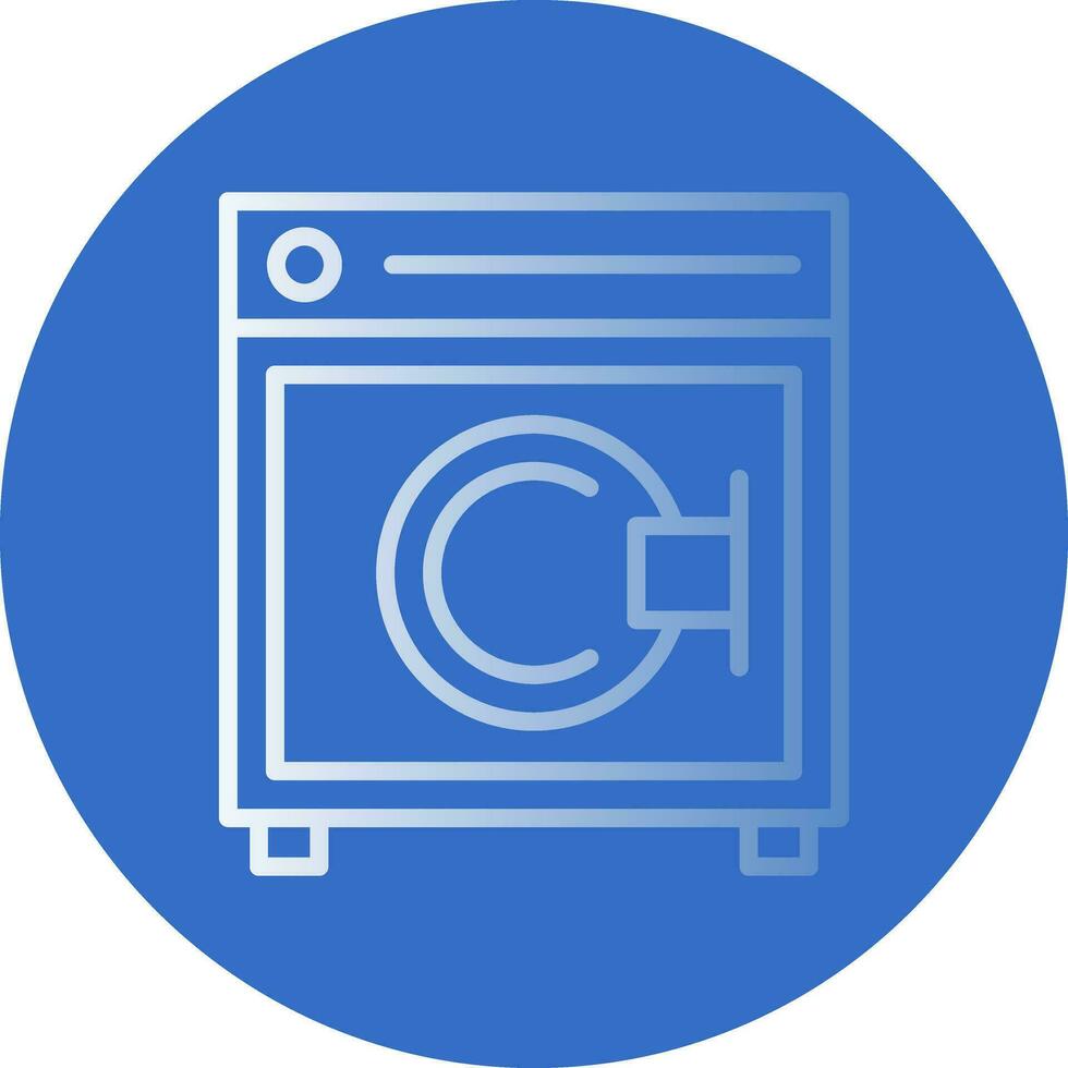 Dry Machine Vector Icon Design