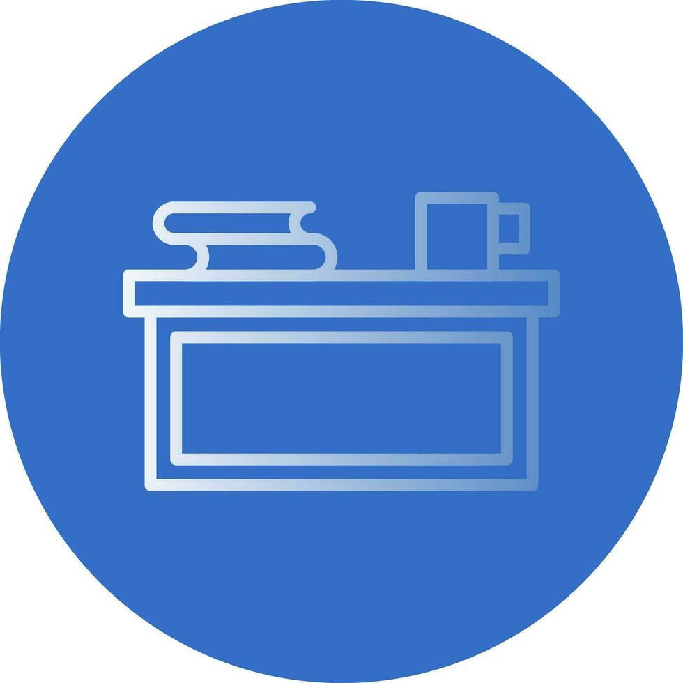 Desk Vector Icon Design