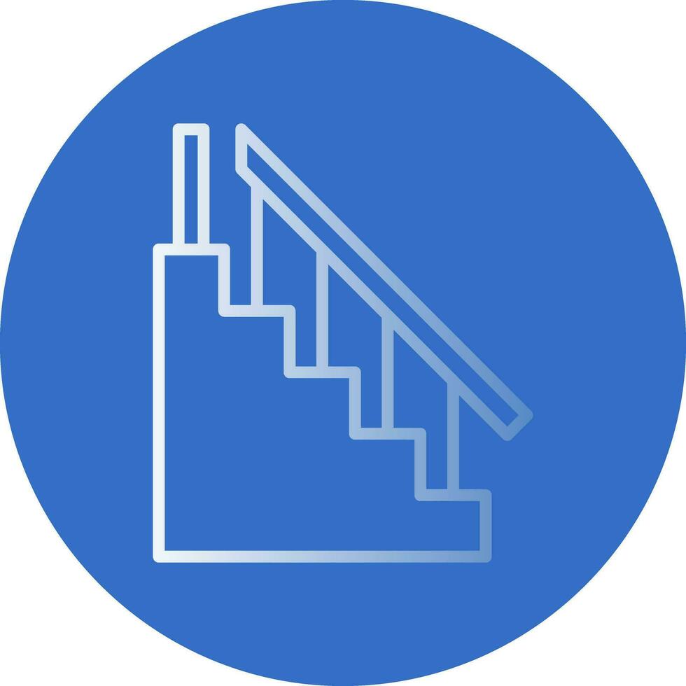 Stair Vector Icon Design