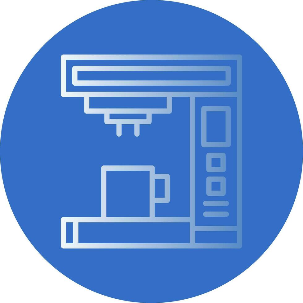 Coffee Machine Vector Icon Design