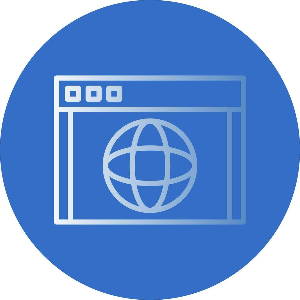 Web site Vector Icon Design