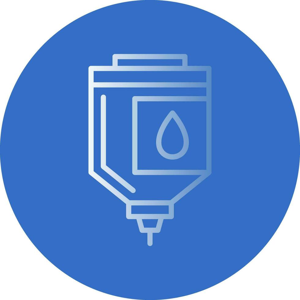 Blood bag Vector Icon Design