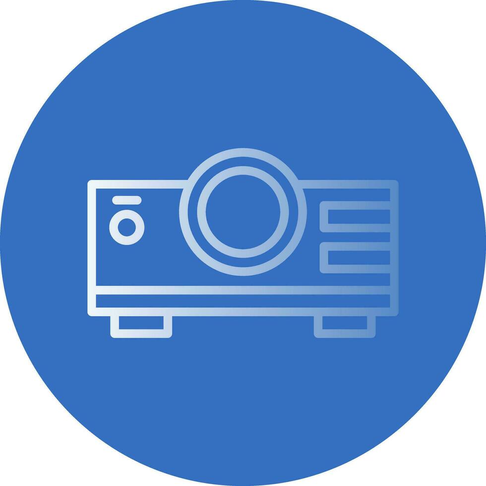 Projector Vector Icon Design