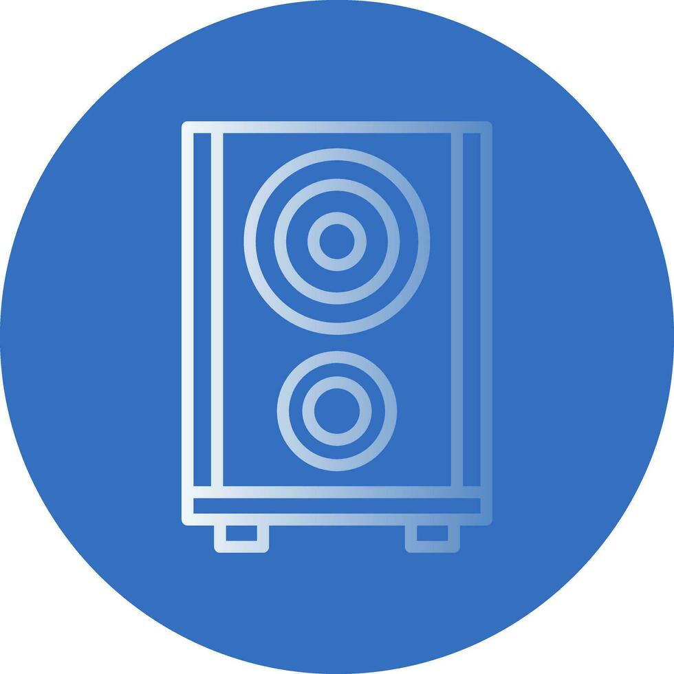 Sound box Vector Icon Design