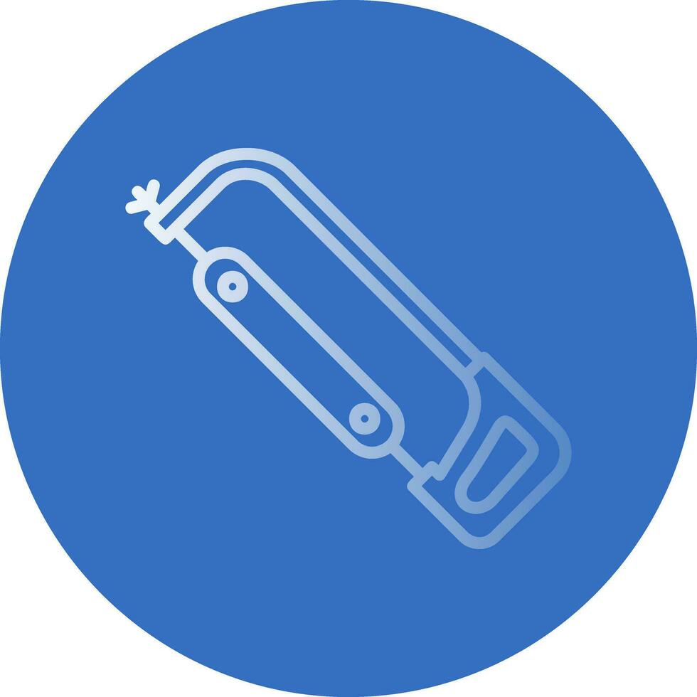 Hacksaw Vector Icon Design