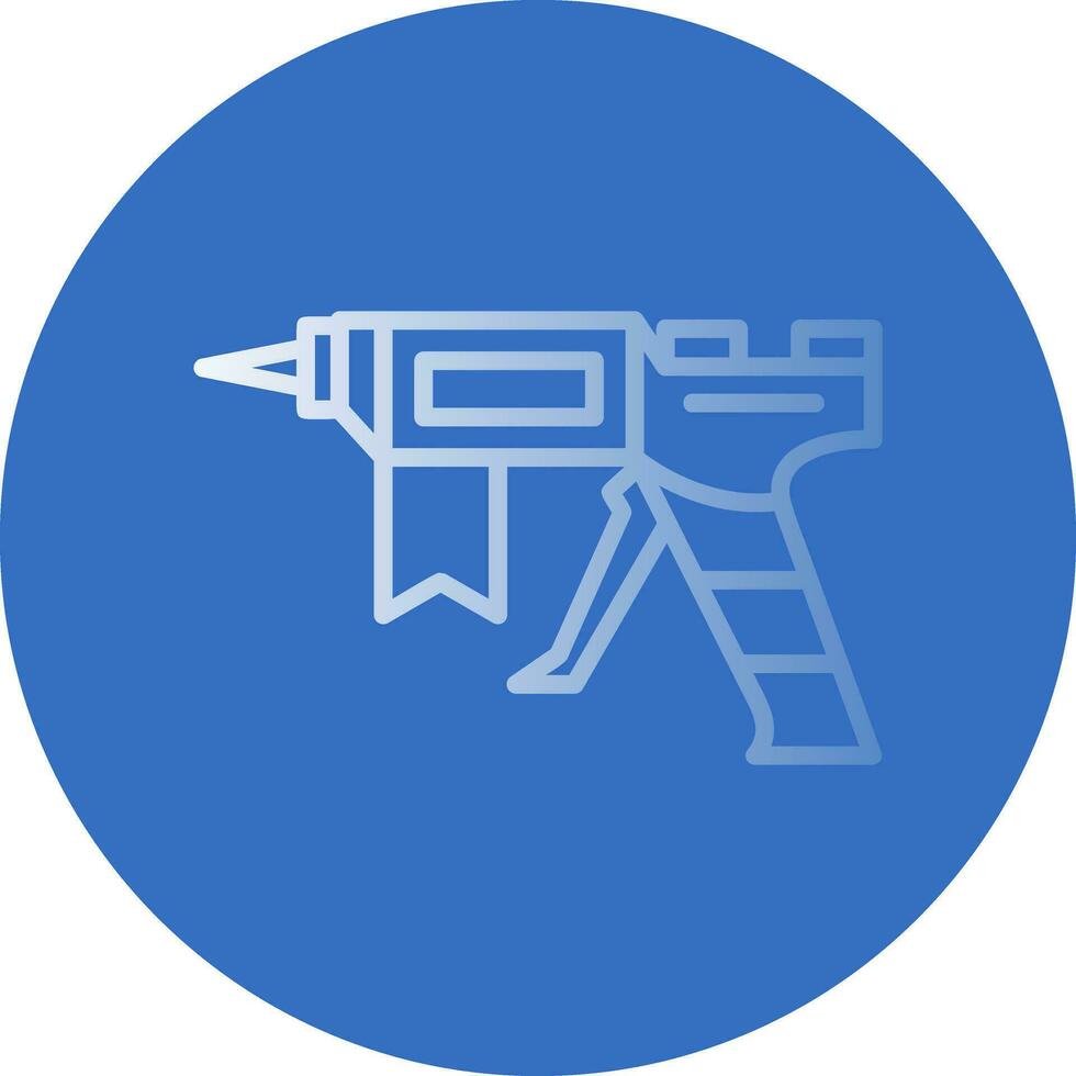 Glue gun Vector Icon Design