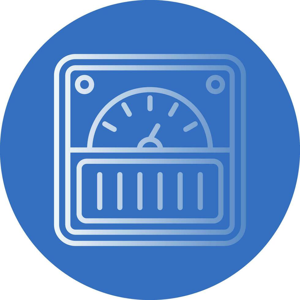 Meter Vector Icon Design