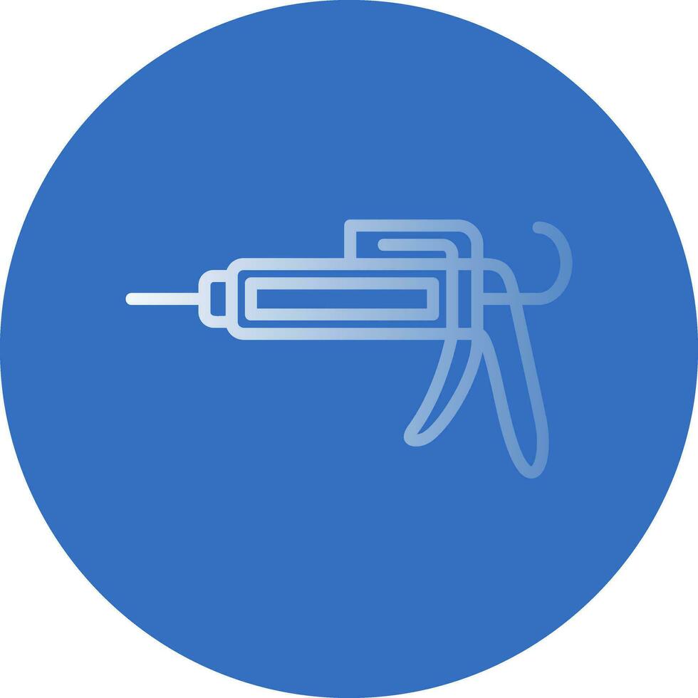 Caulk gun Vector Icon Design