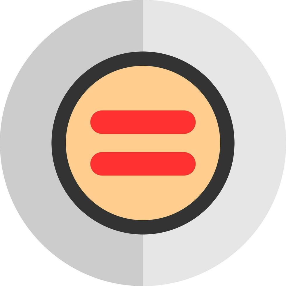 Equal Vector Icon Design