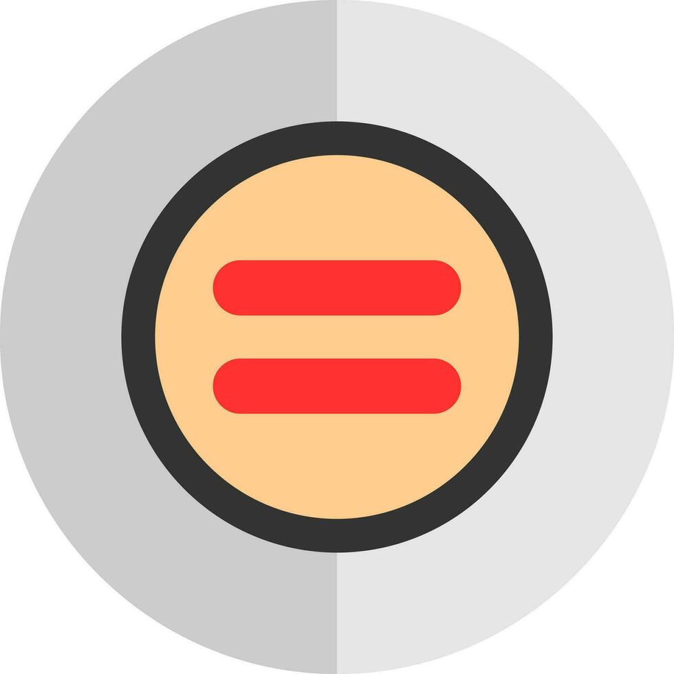 Equal Vector Icon Design