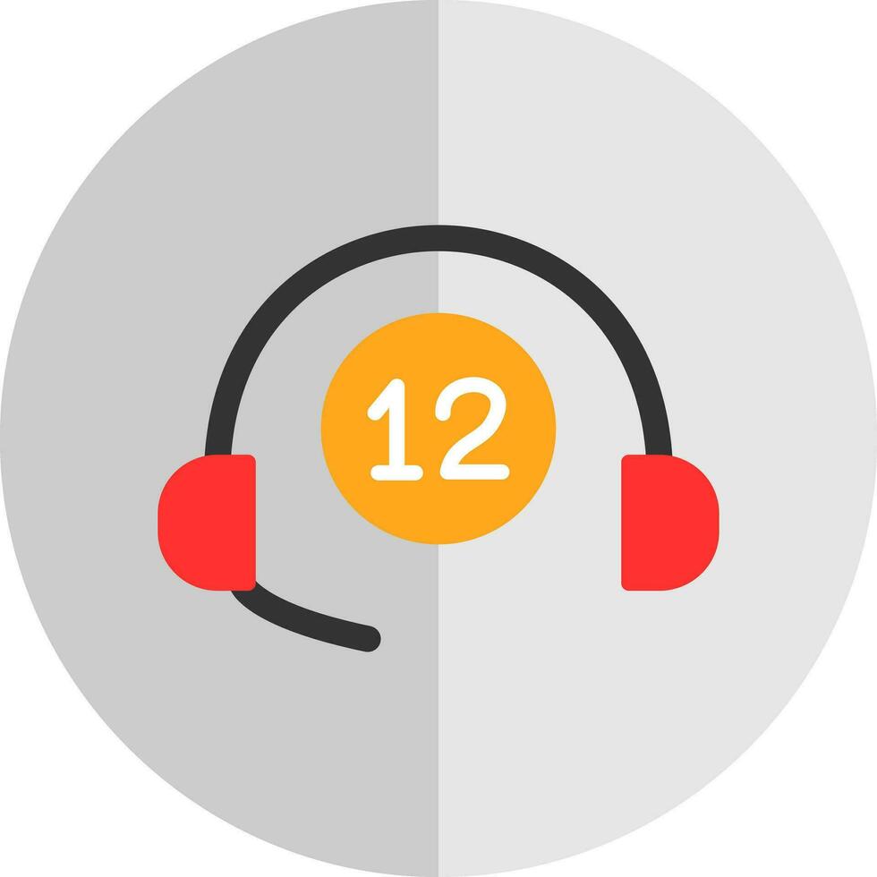 Helpline Vector Icon Design