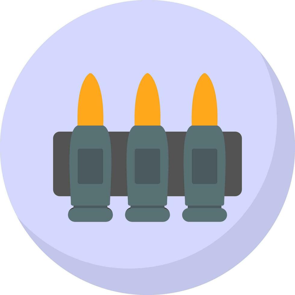 Ammunition Vector Icon Design