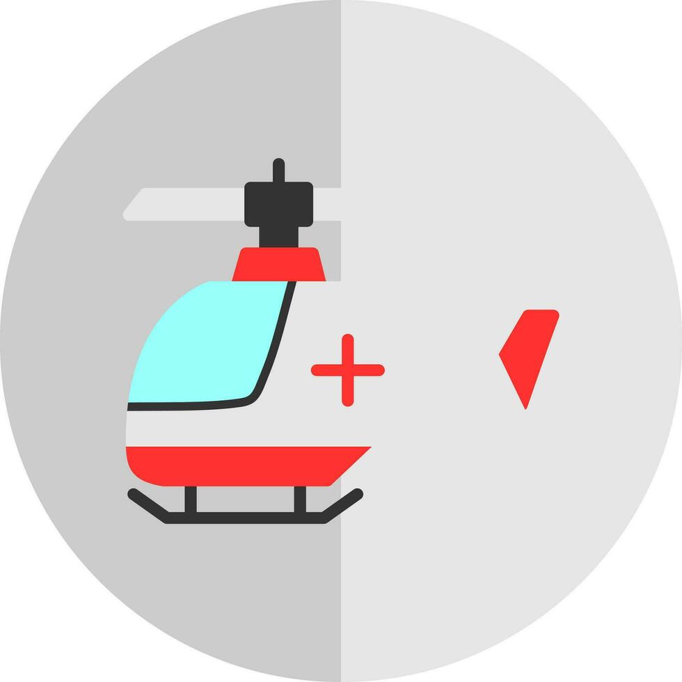 Air ambulance Vector Icon Design