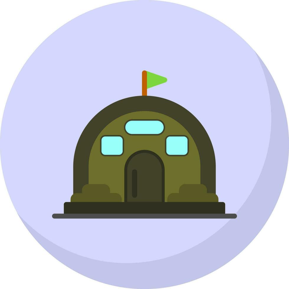 Bunker Vector Icon Design