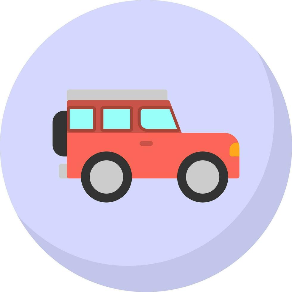 Jeep Vector Icon Design