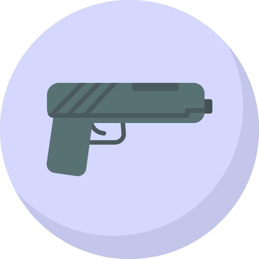 diseño de icono de vector de pistola