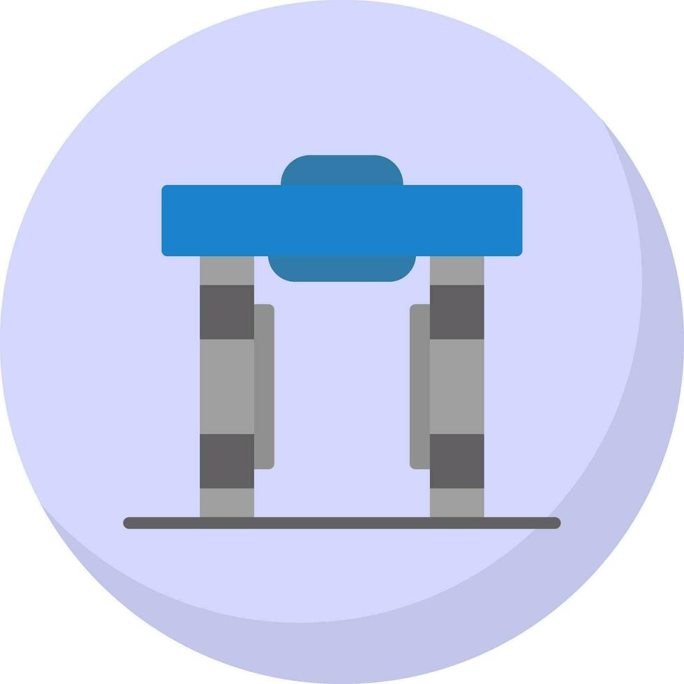 Metal detector Vector Icon Design