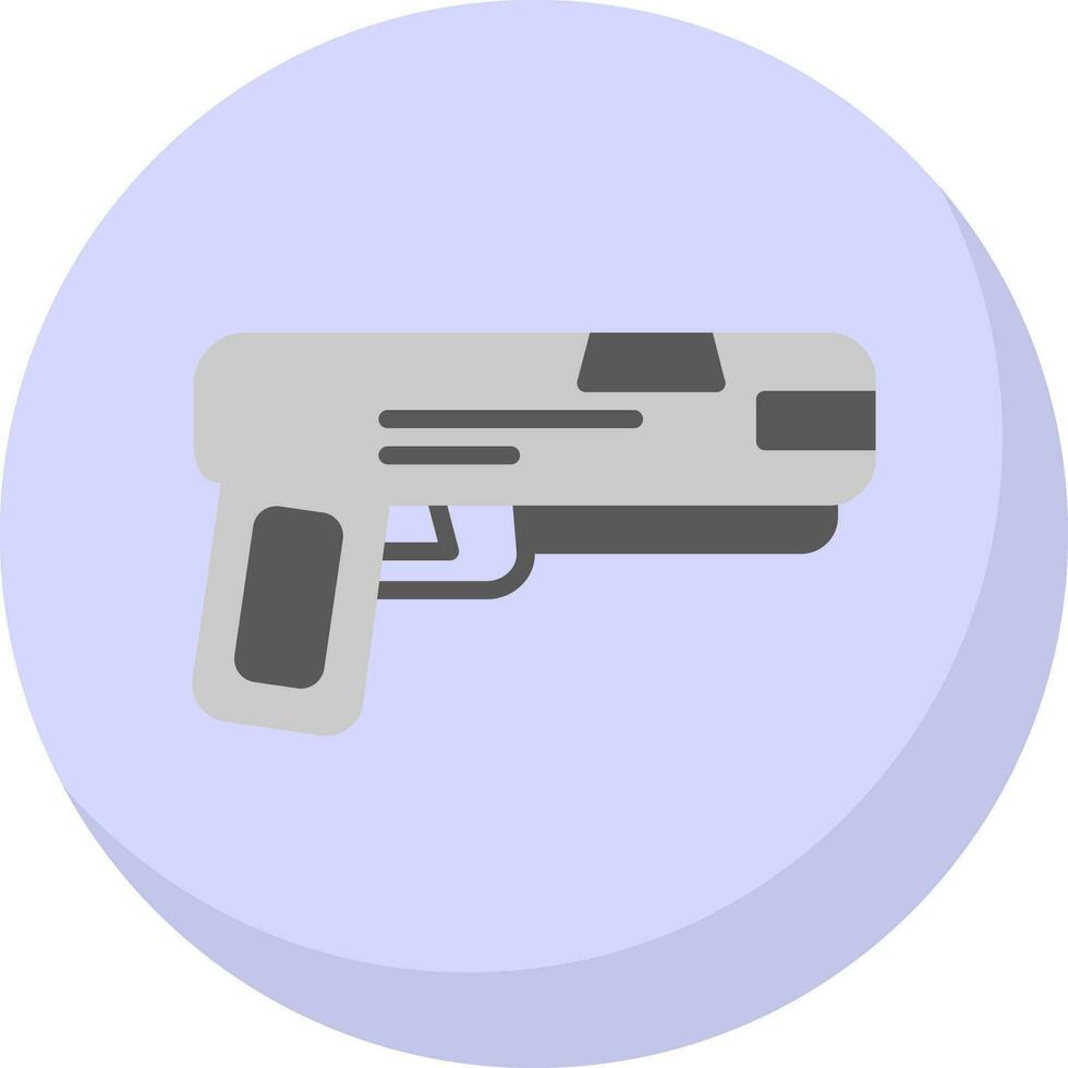 Gun Vector Icon Design